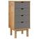 vidaXL 348580 Brown/Grey Chest of Drawer 45x90cm