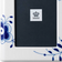 Royal Copenhagen Mega Riflet Blue/White Ram 16.5x21cm