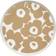 Marimekko Oiva Unikko Ø 25 cm Blanc / Beige Assiette de Dîner 25cm