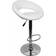 AMSTYLE Adjustable Design White Bar Stool 102cm