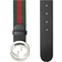 Gucci Web Belt with G Buckle - Green/Red