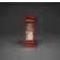 Konstsmide Telephone Booth with Snowma Red Julelampe 25cm