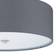 Eglo Pasteri Grey Ceiling Flush Light ∅ 47.5cm