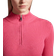 Moncler Zip-up Wool Turtleneck Sweater - Hot Pink