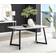 Furniturebox M2565951 Black Dining Set 90x160cm 7pcs