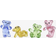Swarovski Kris Bear 30th Anniversary Multicoloured Prydnadsfigur 10cm 4st