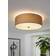 Eglo Pasteri Brown Ceiling Flush Light ∅ 47.5cm