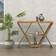 SECONIQUE Naples Oak Effect Console Table 30x110cm