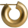 Jane Kønig Chunky Small Earring - Gold