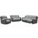 Charleston Grey Sofa 158cm 2 Seater