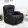 More4Homes Caesar Black Armchair 106cm