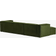 Kave Home Blok Dark Green Sofa 330cm 4 personers