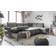 Stylish Stan Dark Gray Sofa 300cm
