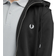 Fred Perry Hooded Zip Through Sweatshirt - Black