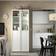 IKEA BILLY/OXBERG White Bokhylla 202cm