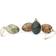 ferm LIVING Eggs Marble Multicolor Easter Decoration 7cm 4pcs