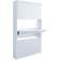 VCM Stido White Schuhregal 63x111.6cm