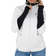 Peak Performance W Rider Mid Zip Hood - White