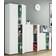 VCM Lona XXL White Opbevaringsskab 70x183cm
