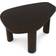 Normann Copenhagen Sculp S Dark Stained Ash Soffbord 45.5x65cm