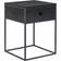 House Nordic 188157 Black Comodino 40x40cm