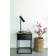 House Nordic 188157 Black Comodino 40x40cm