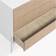 Kave Home Marielle White/Ash Veneer Kommode 116x76cm