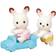 Sylvanian Families Chocolate Rabbit Twins