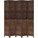 vidaXL Solid Imperial Dark Brown Rumsavdelare 180x220cm