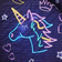 Licens Unicorn Bedding 140x200cm