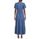 Tommy Hilfiger Chambray Short Sleeve Maxi Dress - Medium Benson