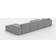 Fun-Möbel U-Shaped Celes Ash Gray Sofa 379cm 4 Seater