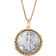 PalmBeach Genuine Half Dollar Year to Remember Pendant Necklace - Gold/Silver