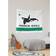 BearLad Washington Republic White/Green Wall Decor 152.4x127cm