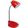 Creekwood Home Flexible Gooseneck Organizer Red Table Lamp 18.5"