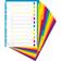 Exacompta Campus Dividers 12 Section A4