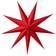 Watt & Veke Aino Slim Poinsettia Red Advent Star 100cm