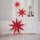 Watt & Veke Aino Slim Poinsettia Red Advent Star 100cm