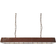 Brilliant Alvera Rust Colored Pendelleuchte 120cm