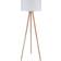 Lindby Charlia White/Wood Bodenlampe 150cm