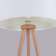 Lindby Charlia White/Wood Golvlampa 150cm