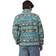 Patagonia Men's Lightweight Synchilla Snap-T Fleece Pullover - High Hopes Geo/Salamander Green