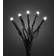 Konstsmide Loop Black String Light 120 Lamps