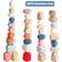 Bestamtoy Wooden Sorting Stacking Rocks Stones 36pcs