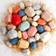 Bestamtoy Wooden Sorting Stacking Rocks Stones 36pcs