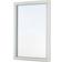 Traryd Fönster Optimal 751310080350 Aluminium Fast fönster 3-glasfönster 80x30cm