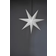 Star Trading Frozen White Advent Star 70cm