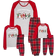 Children's Place Family Matching Festive Christmas Pajama Sets - Xmas Crew