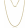 Private Label Solid Cuban Chain Necklace - Gold