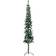 vidaXL Slim Green Christmas Tree 210cm